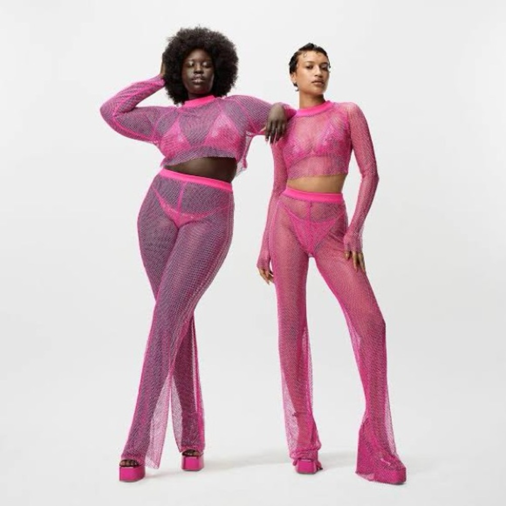 Ivy park pink mesh pants